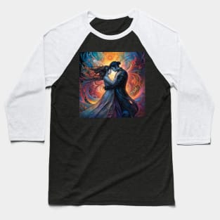 Dark Fairytale: Mystical Embrace Baseball T-Shirt